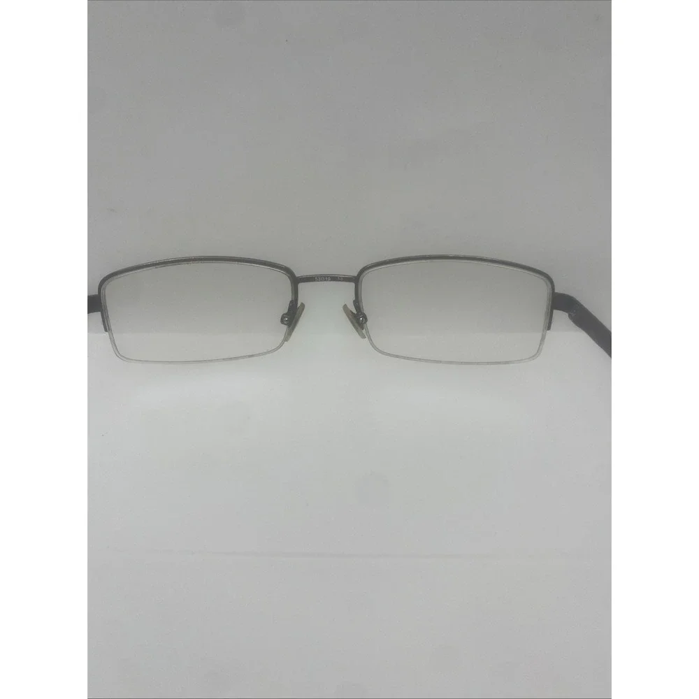 Carrera Eyeglasses FRAMES ONLY CA7574 Half Rim 145 Black 278 Safilo Porsche Car